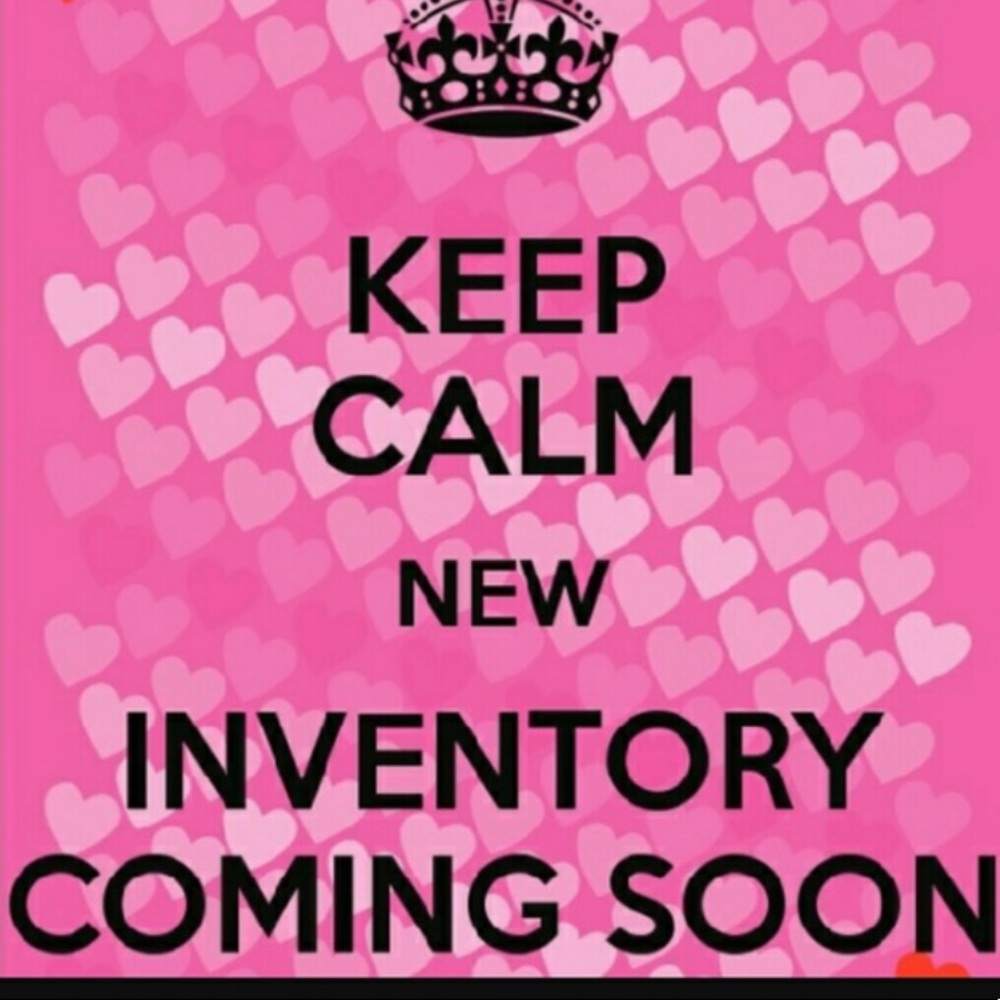 New clothes coming soon.